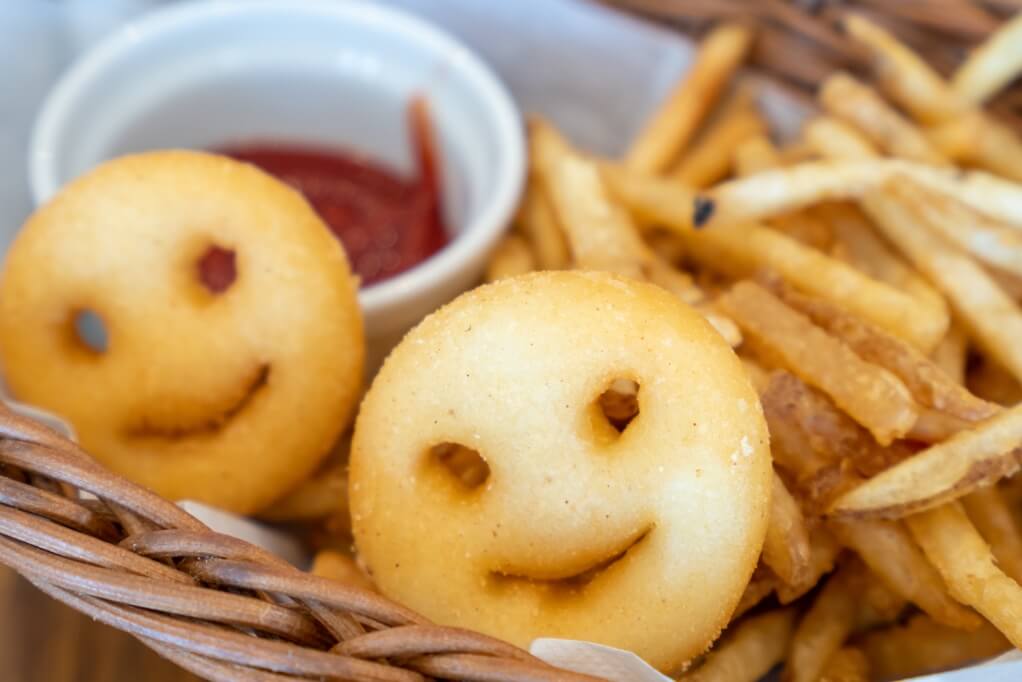Comida favorita: batata frita smiles
