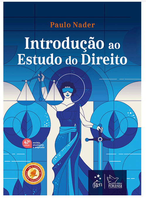 Calouro de Direito: capa de livro