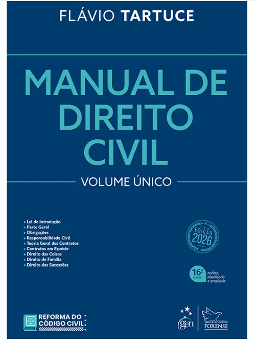 Calouro de Direito: capa de livro