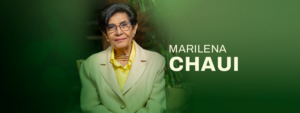 Marilena Chaui: foto da autora
