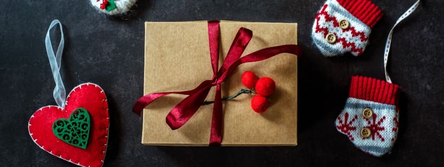 Presente Natal: imagem de presente embrulhado